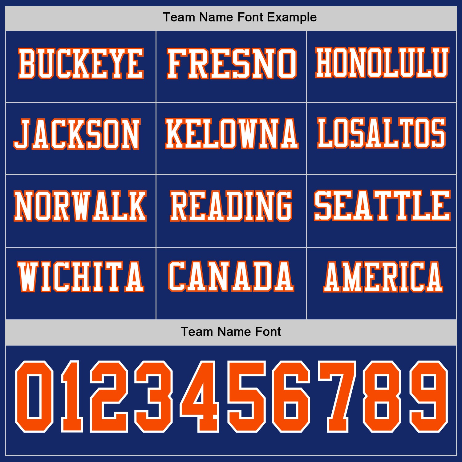 Custom Royal Orange-White Long Sleeve Authentic Football Jersey