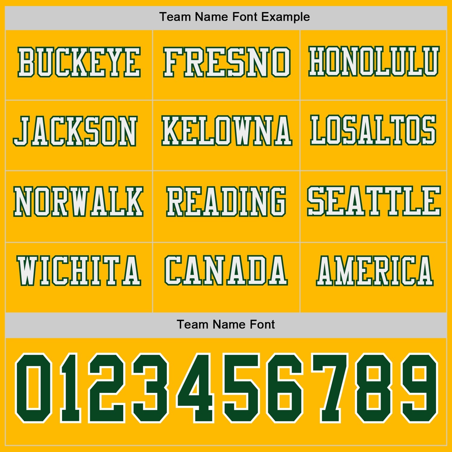 Custom Gold Green-White Long Sleeve Authentic Football Jersey