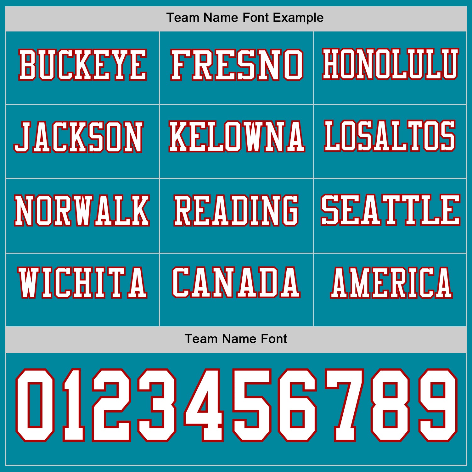 Custom Teal White-Red Long Sleeve Authentic Football Jersey