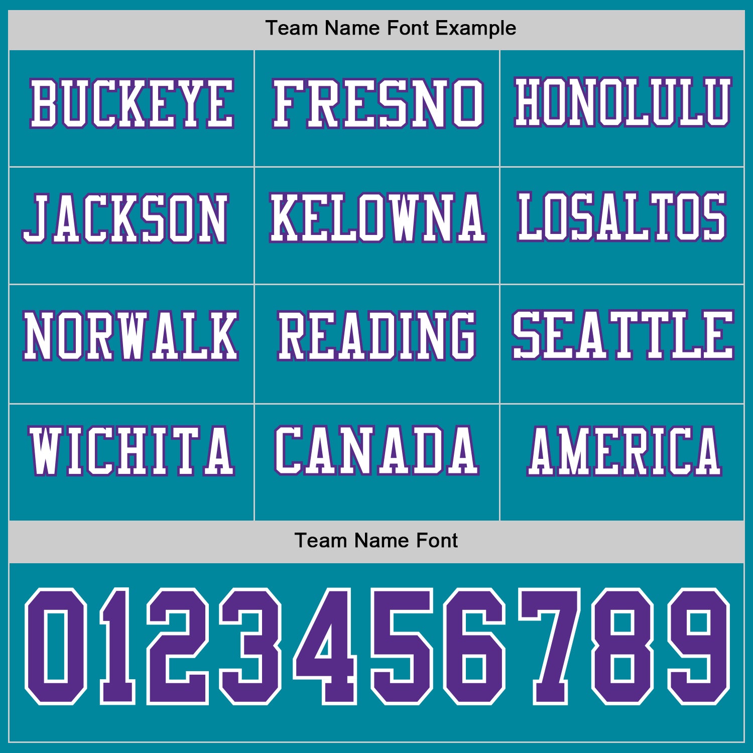 Custom Teal Purple-White Long Sleeve Authentic Football Jersey