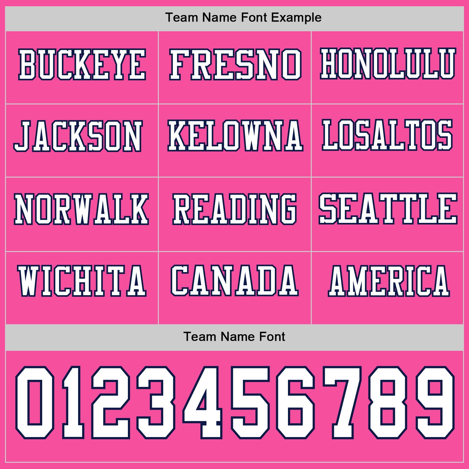 Custom Pink White-Navy Long Sleeve Authentic Football Jersey