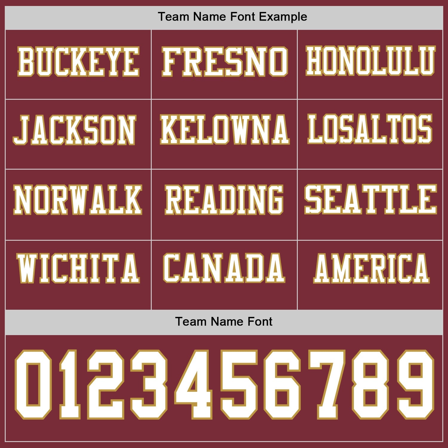 Custom Burgundy White-Old Gold Long Sleeve Authentic Football Jersey