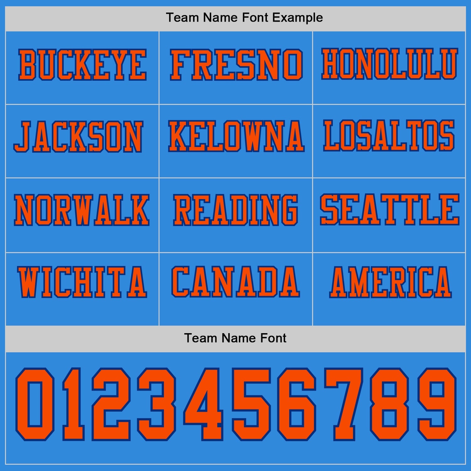 Custom Powder Blue Orange-Royal Long Sleeve Authentic Football Jersey