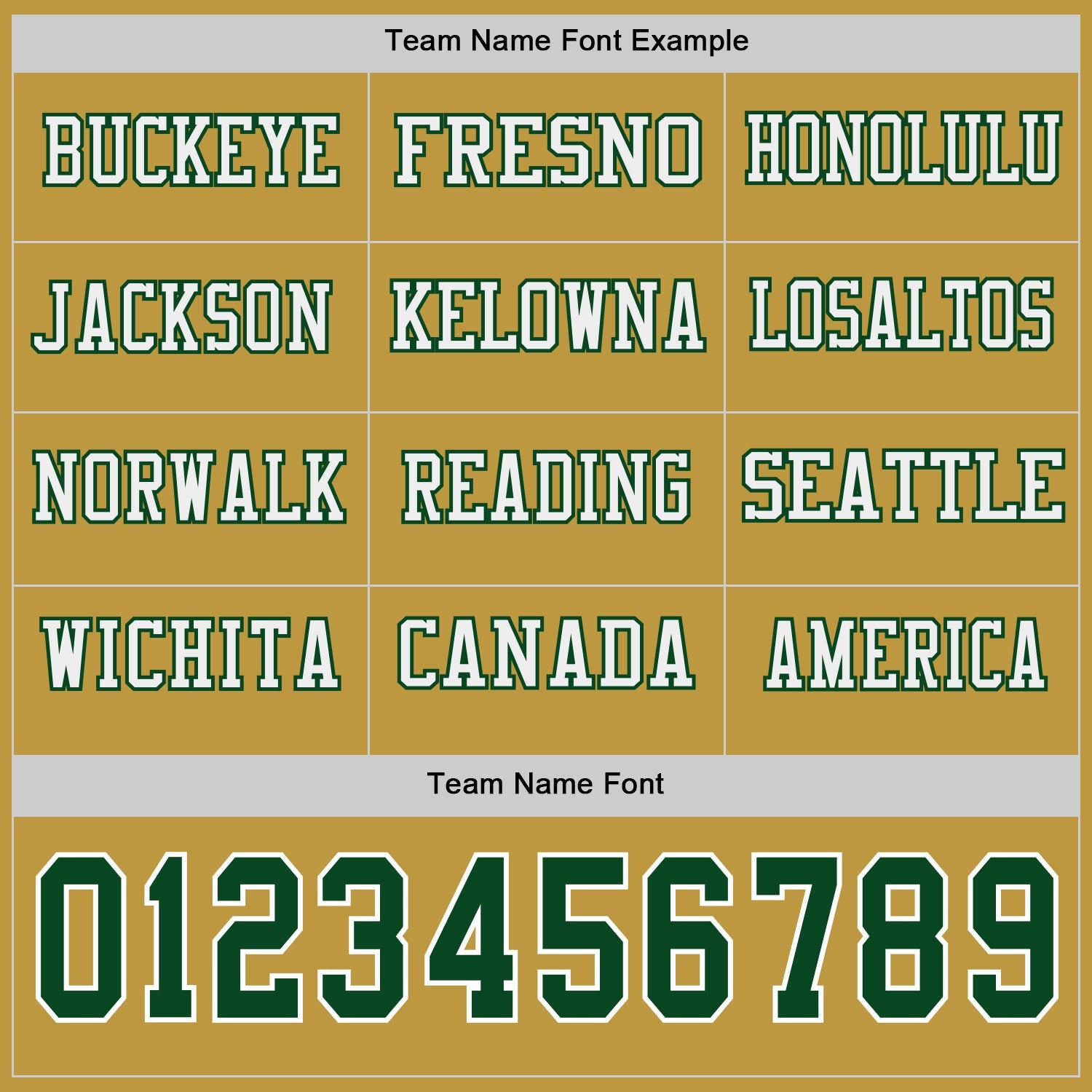 Custom Old Gold Green-White Long Sleeve Authentic Football Jersey