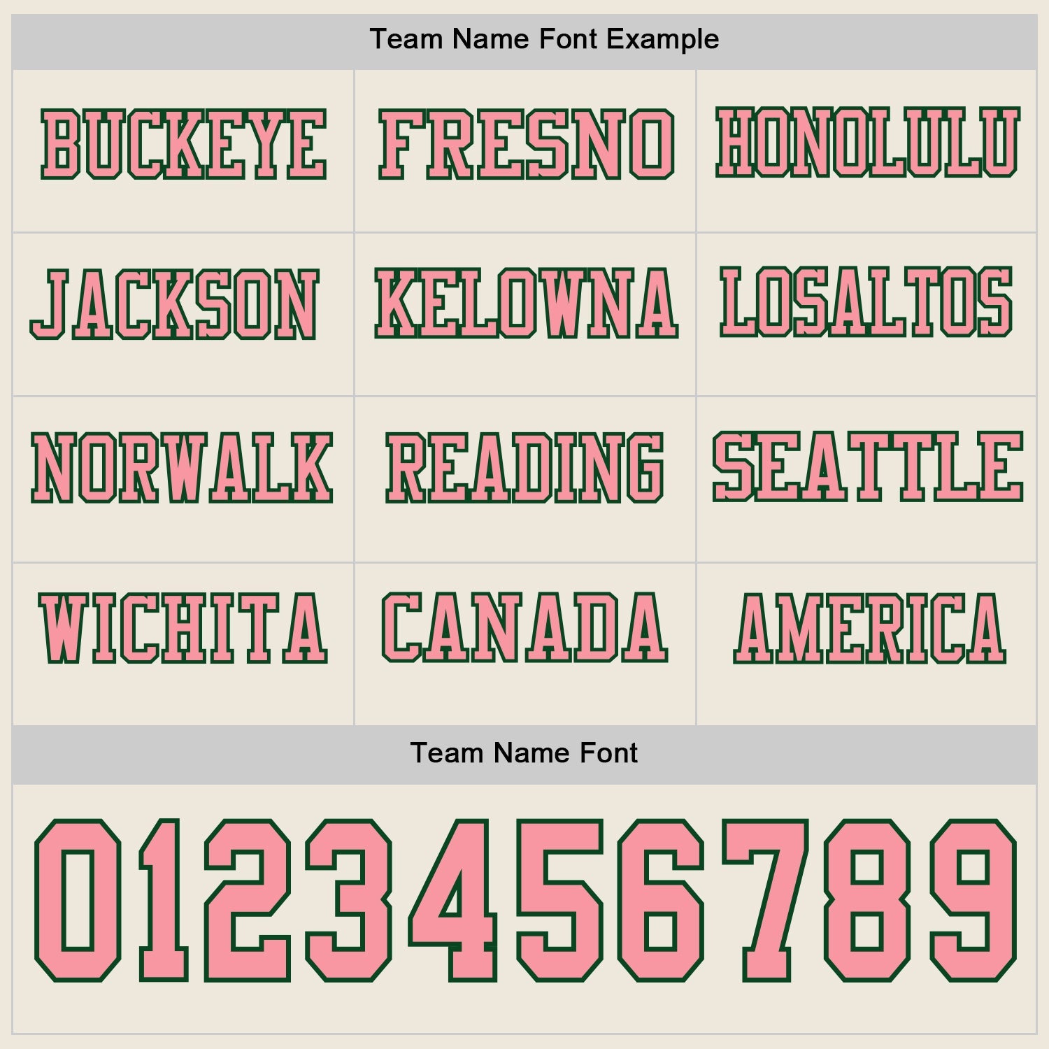 Custom Cream Medium Pink-Green Long Sleeve Authentic Football Jersey