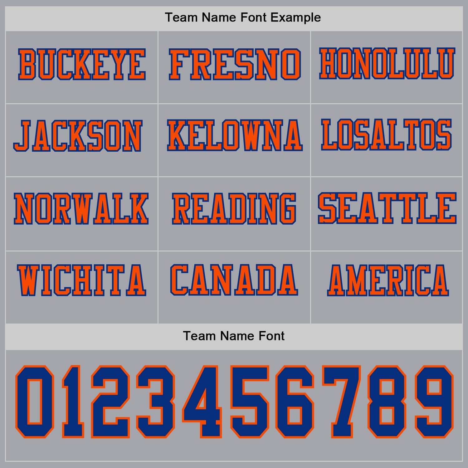 Custom Gray Royal-Orange Long Sleeve Authentic Football Jersey