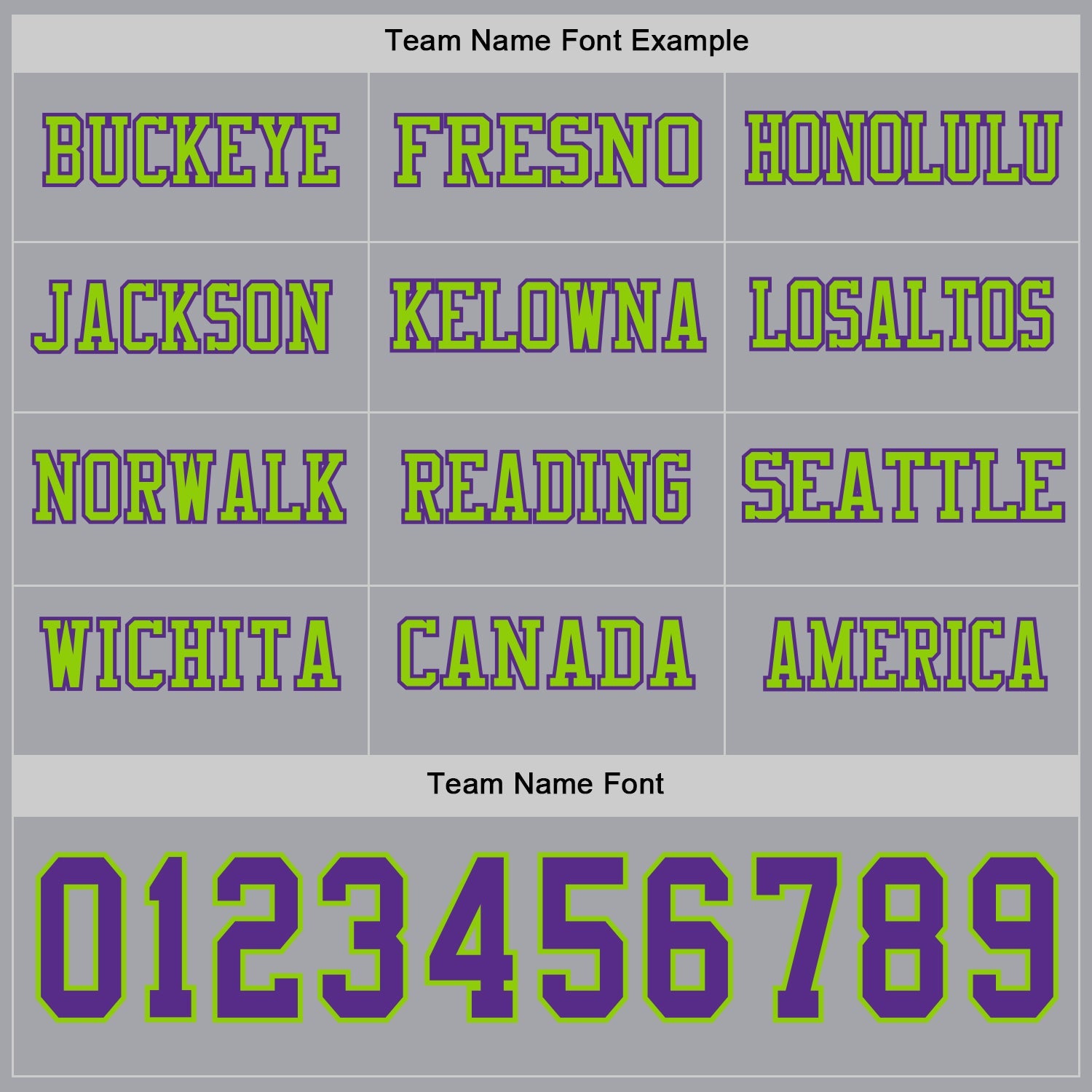 Custom Gray Purple-Neon Green Long Sleeve Authentic Football Jersey