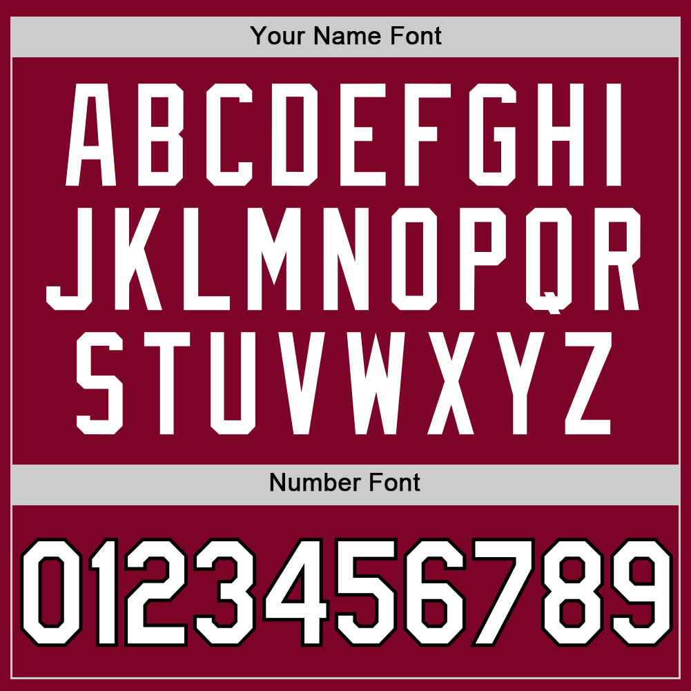 Custom Maroon White-Black Authentic Throwback Basketball Jersey