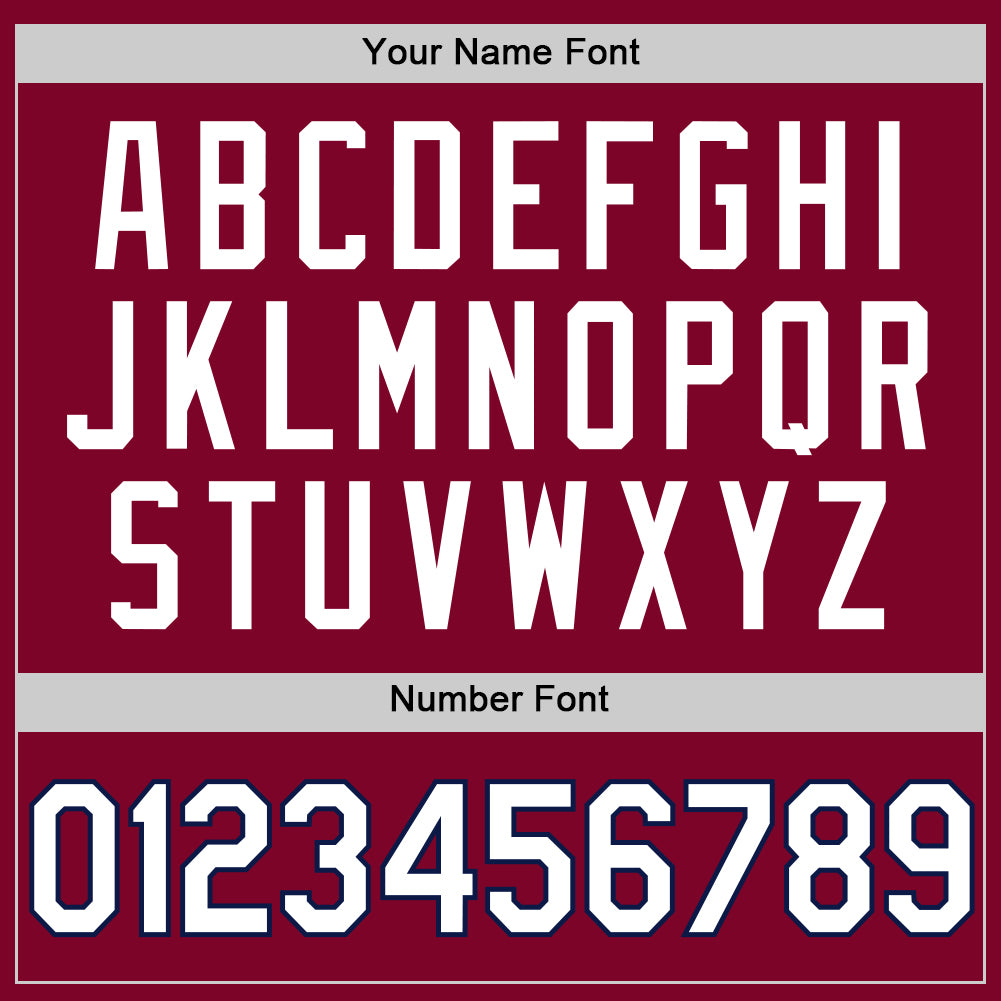 Custom Maroon White-Navy Authentic Throwback Basketball Jersey