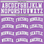 Custom Medium Purple White-Gray Authentic Basketball Jersey