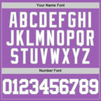 Custom Medium Purple White-Gray Authentic Basketball Jersey