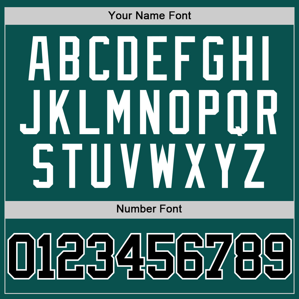 Custom Midnight Green Black-White Authentic Basketball Jersey