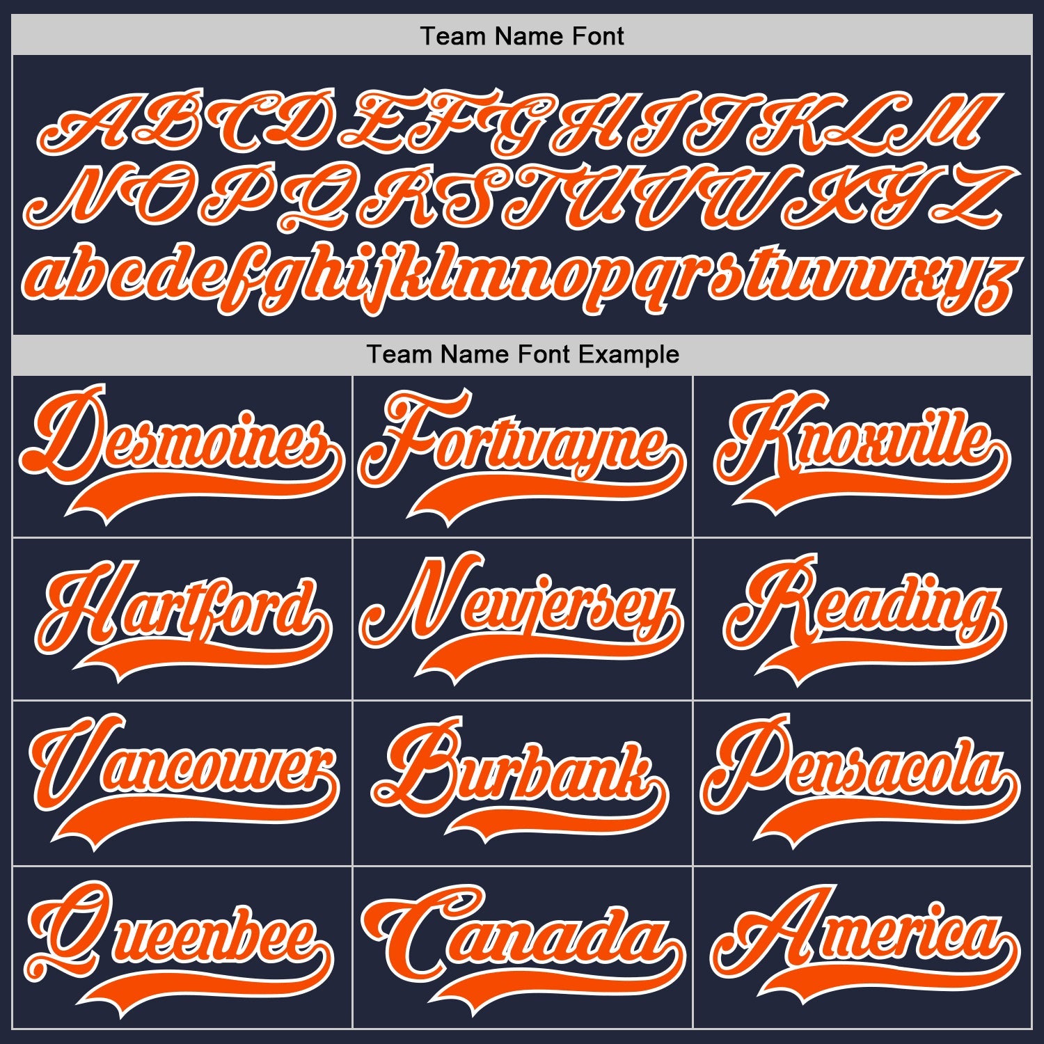 Custom Navy Orange-White Hockey Jersey