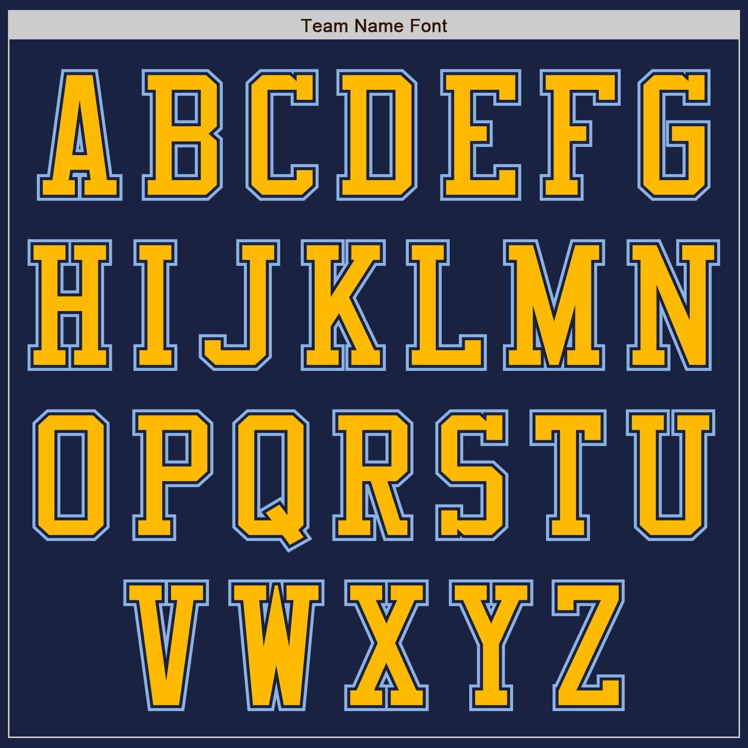 Custom Navy Gold-Light Blue Authentic Baseball Jersey