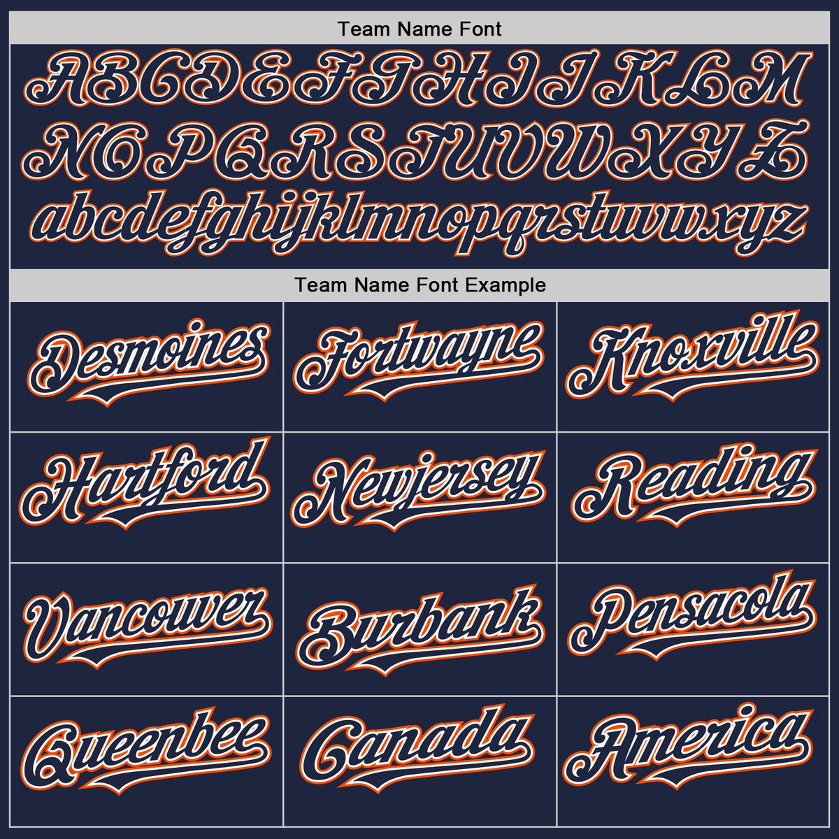 Custom Navy White-Orange Authentic Baseball Jersey