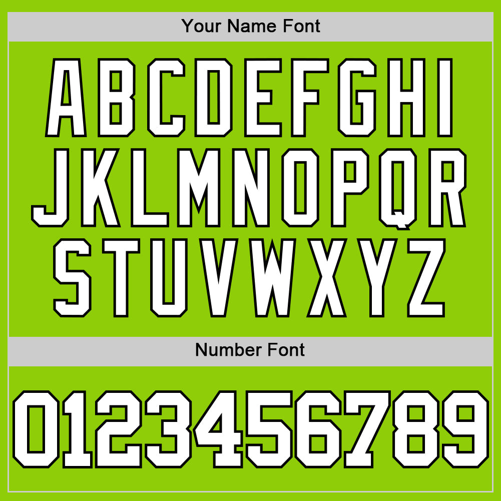 Custom Neon Green White Pinstripe Black Authentic Basketball Jersey