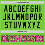 Custom Neon Green Pink-Black Authentic Basketball Jersey