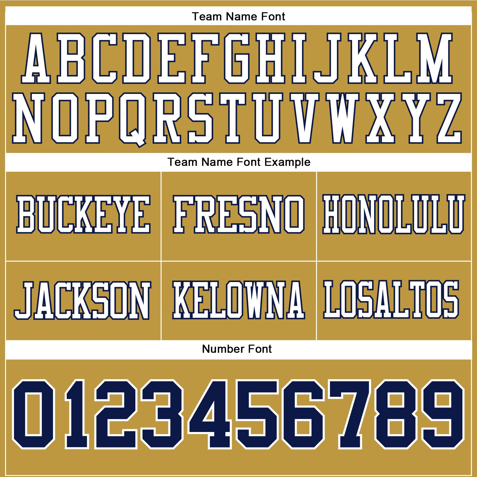 Custom Old Gold Navy-White Authentic Football Jersey