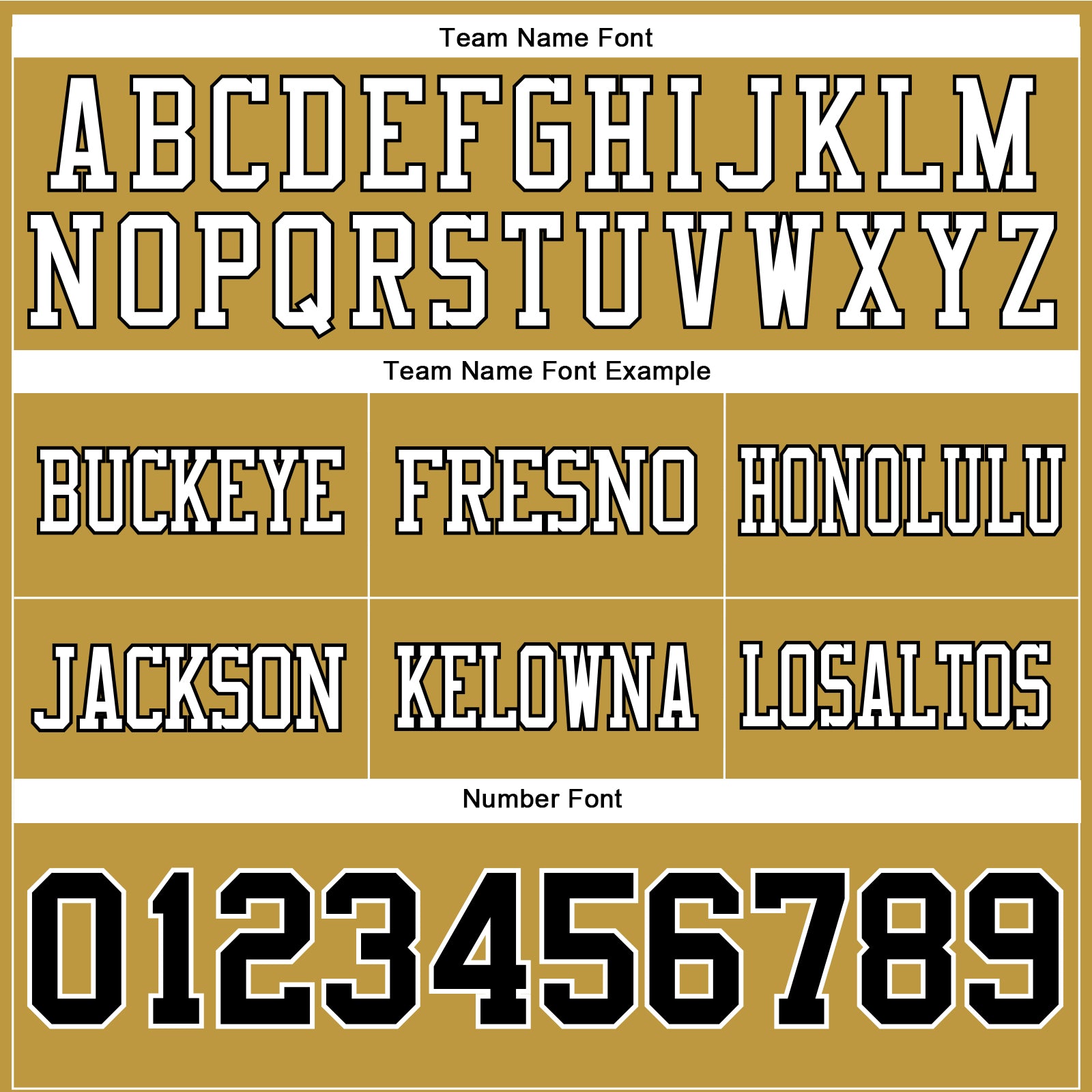 Custom Old Gold Black-White Authentic Football Jersey