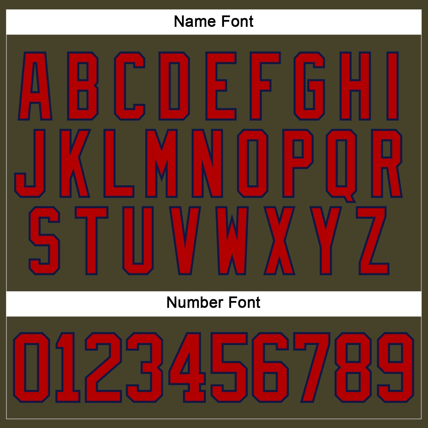 Custom Olive Red-Navy Salute To Service Hockey Lace Neck Jersey