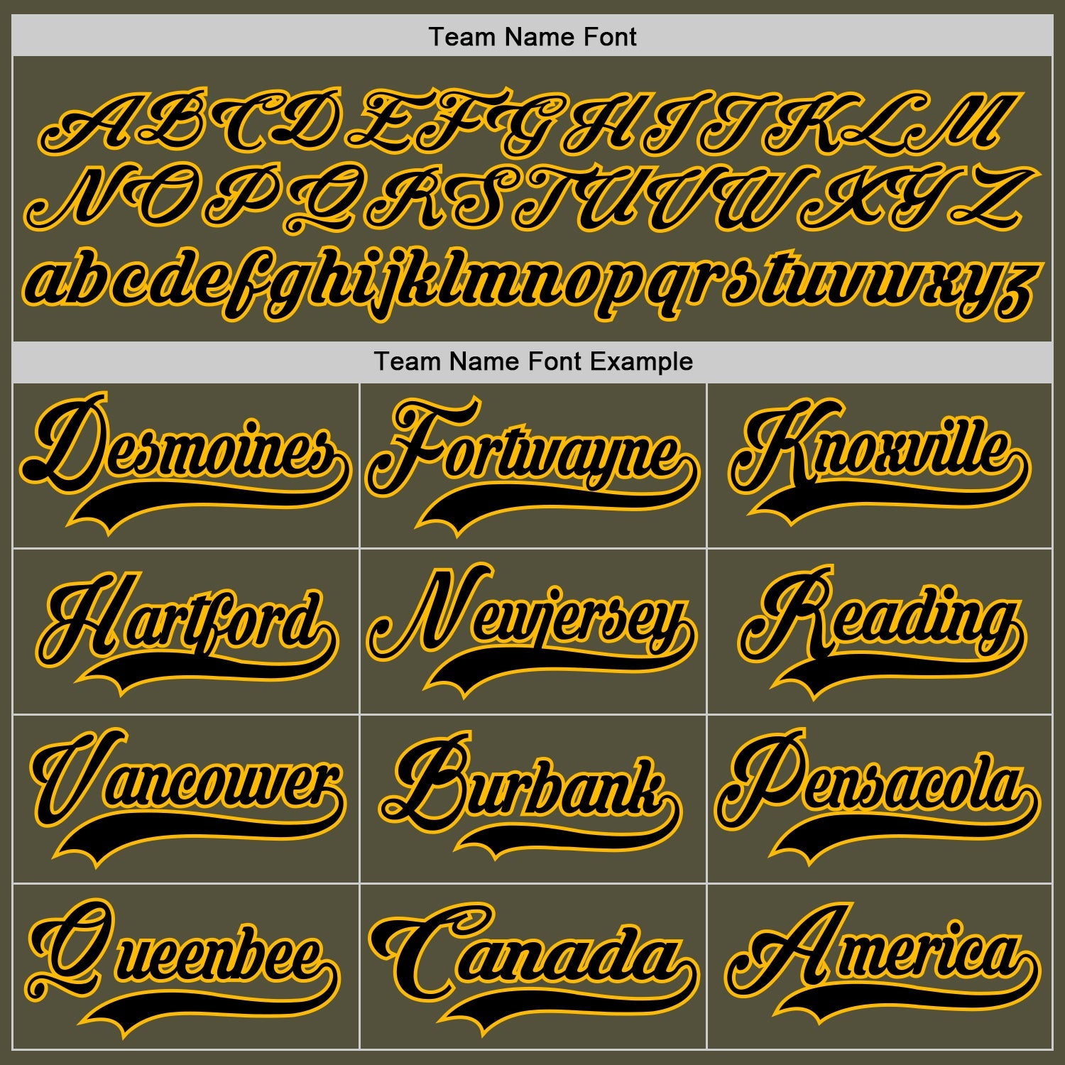 Custom Olive Black-Gold Salute To Service Hockey Jersey