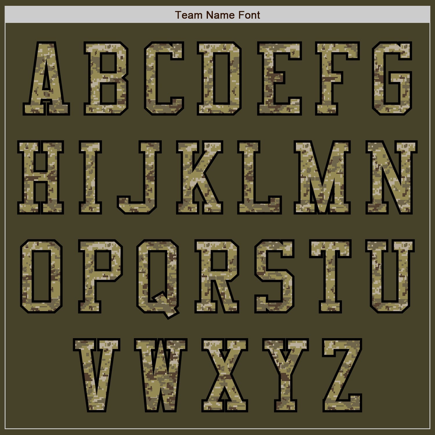 Custom Olive Camo-Black Authentic Salute To Service Baseball Jersey