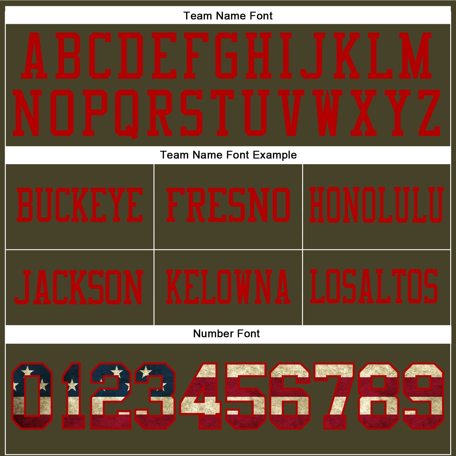 Custom Olive Vintage USA Flag-Red Authentic Salute To Service Football Jersey