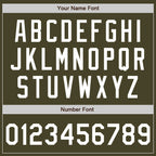 Custom Stitched Olive White-Olive Baseball Pullover Sweatshirt Hoodie