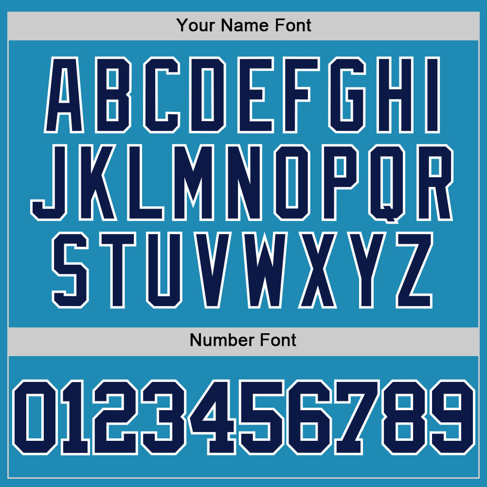 Custom Panther Blue Navy-White Authentic Basketball Jersey