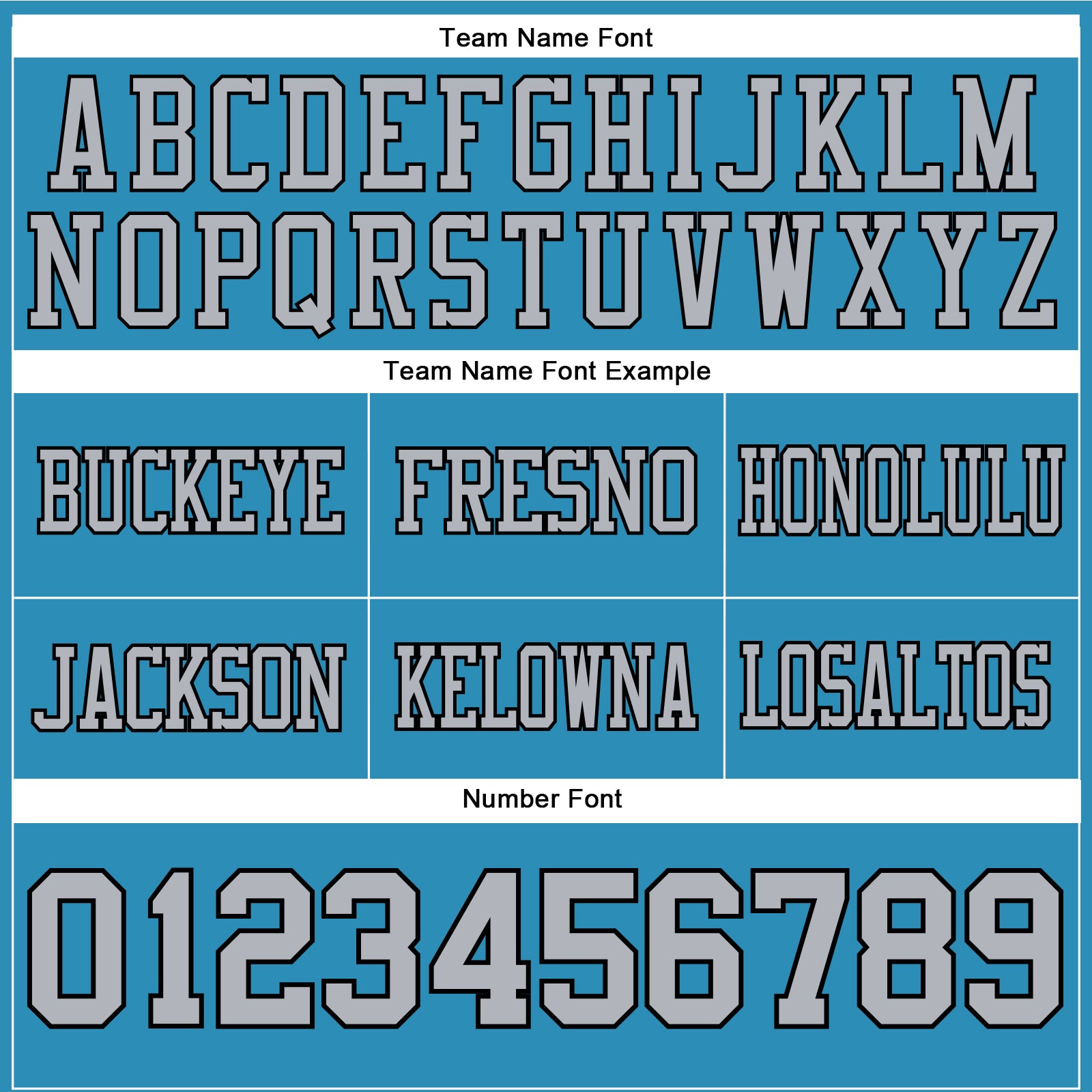 Custom Panther Blue Gray-Black Authentic Football Jersey