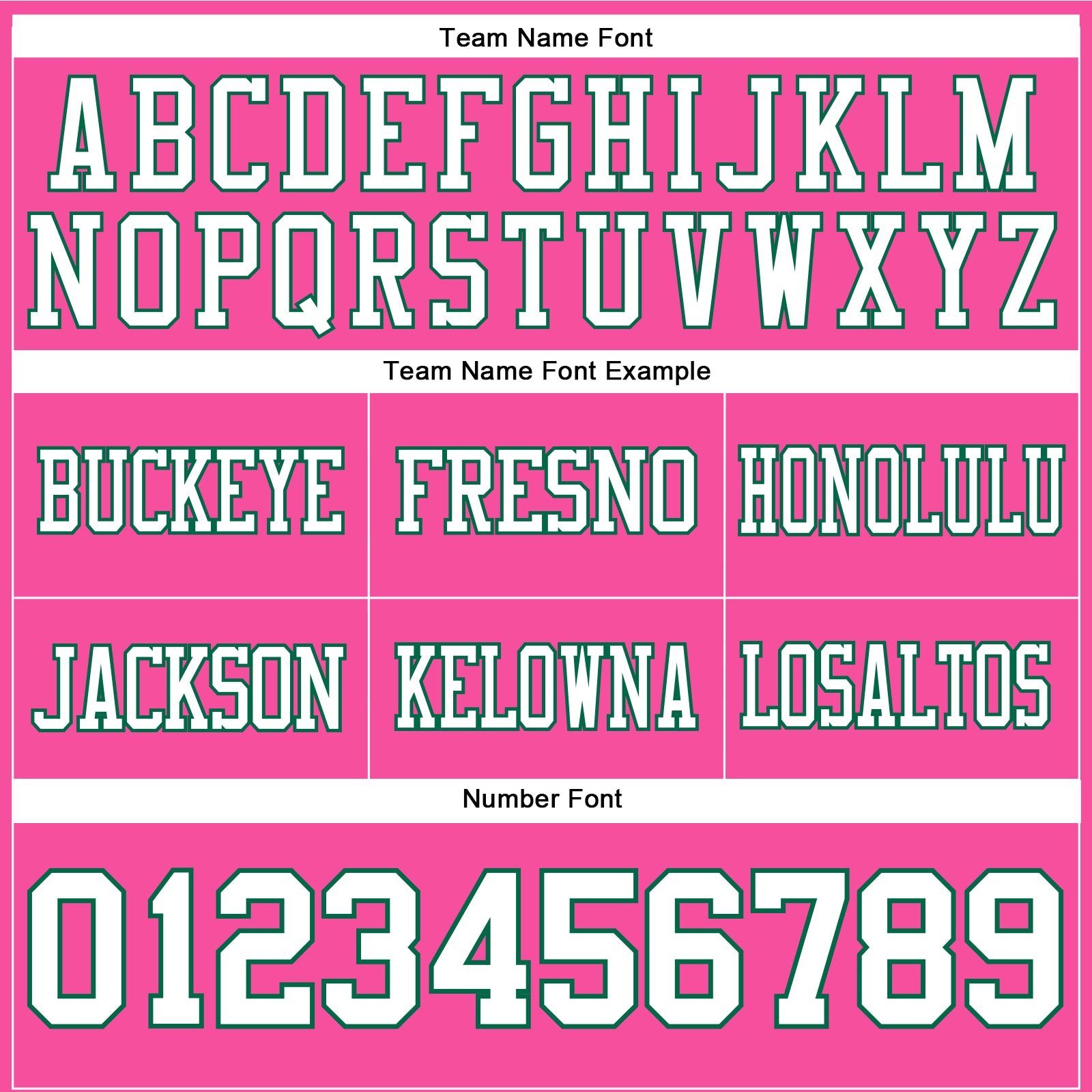 Custom Pink White-Kelly Green Authentic Football Jersey