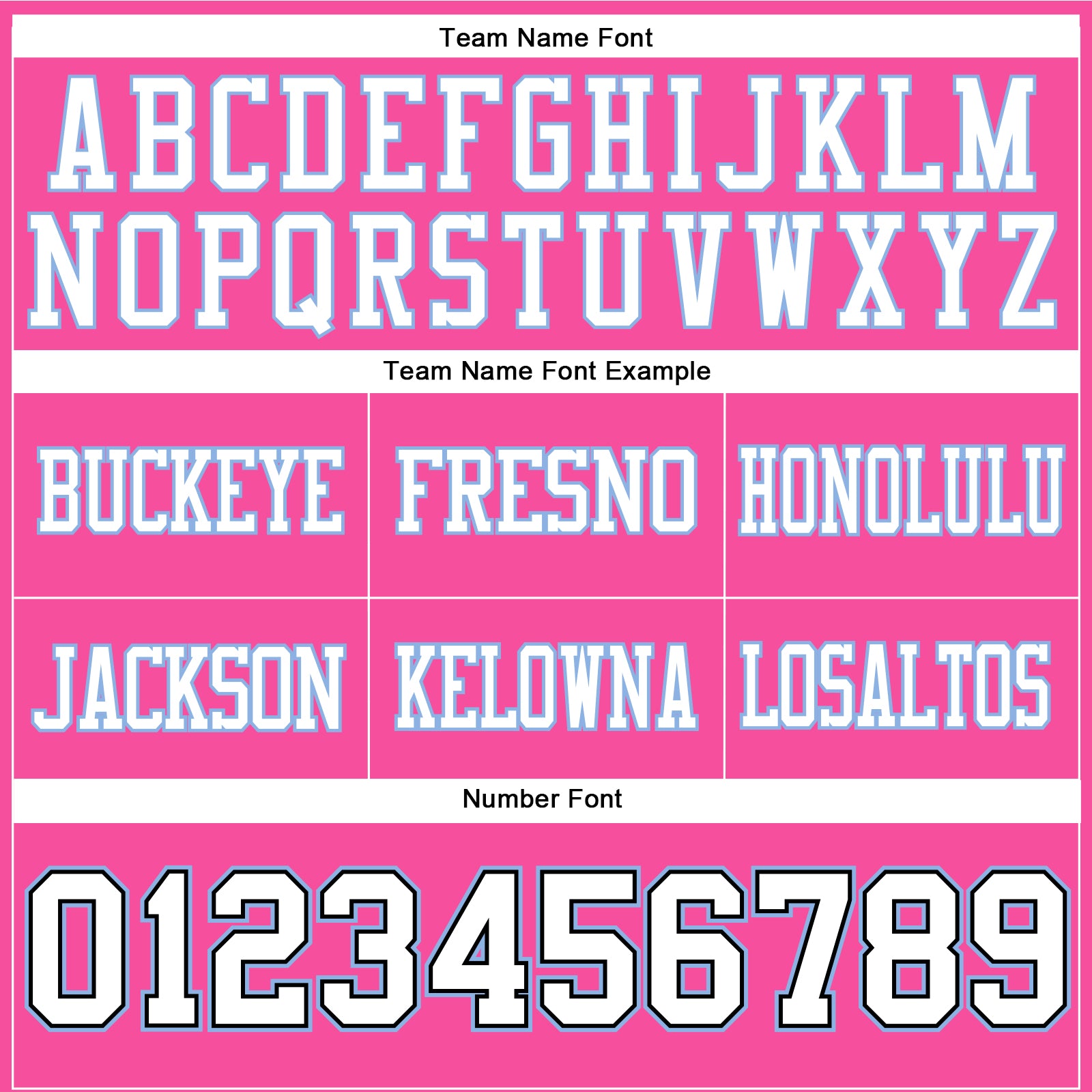 Custom Pink White Black-Light Blue Authentic Football Jersey