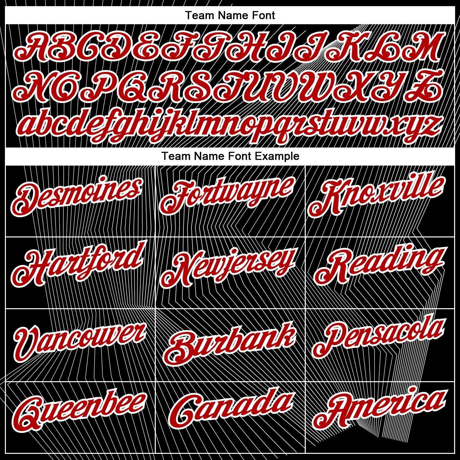 Custom Black Red-White 3D Bowling Line Performance Polo Shirt