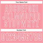 Custom Medium Pink Light Pink-White 3D Bowling Geometric Square Shape Performance Polo Shirt