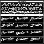 Custom Black White 3D Bowling American Flag Eagle Performance Polo Shirt