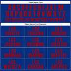 Custom Royal Red-Bay Orange 3D Pattern Design Animal Eagle Performance Polo Shirt