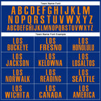 Custom Royal Bay Orange-White 3D Pattern Design Animal Eagle Performance Polo Shirt