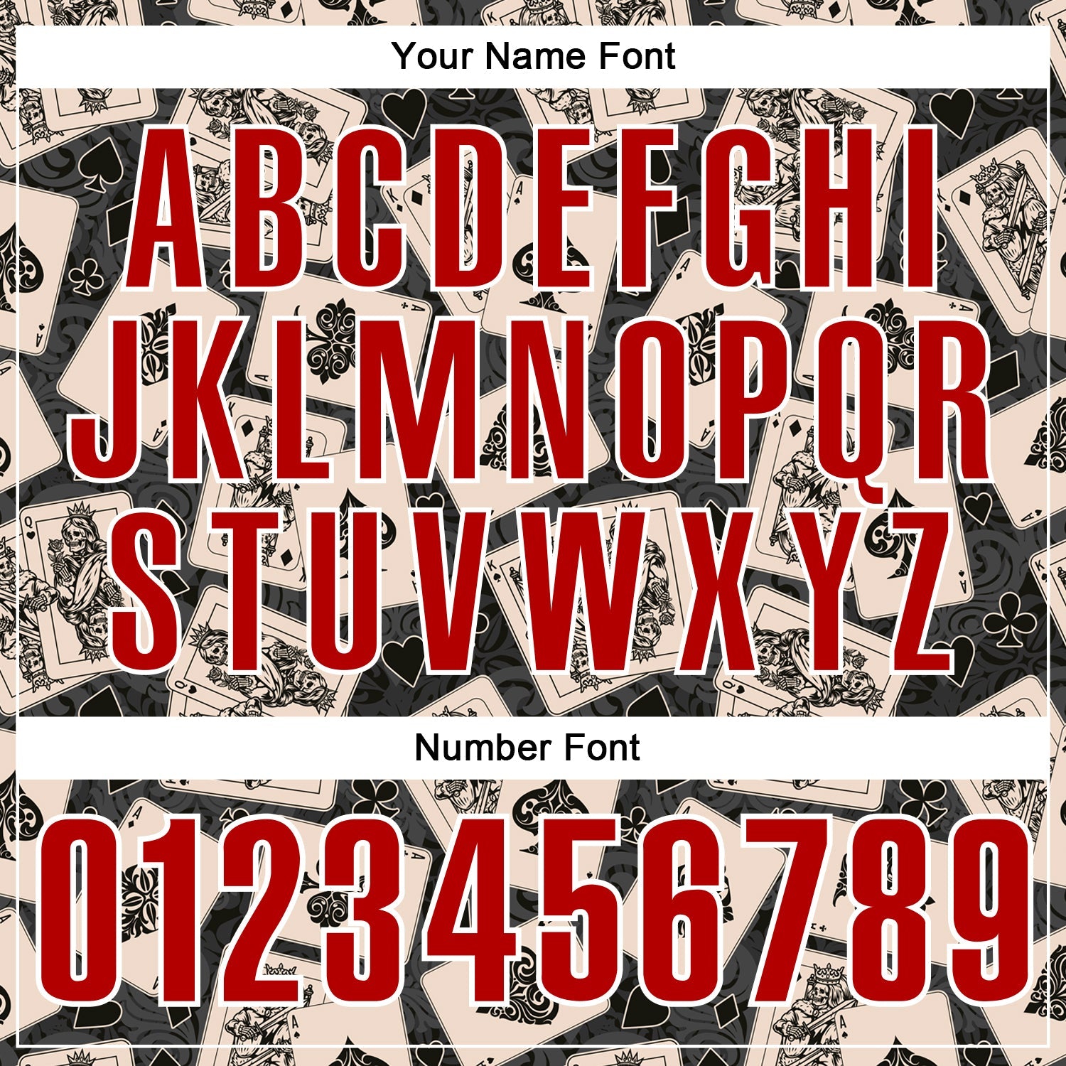 Custom Black Red-White 3D Gambling Poker Performance Polo Shirt