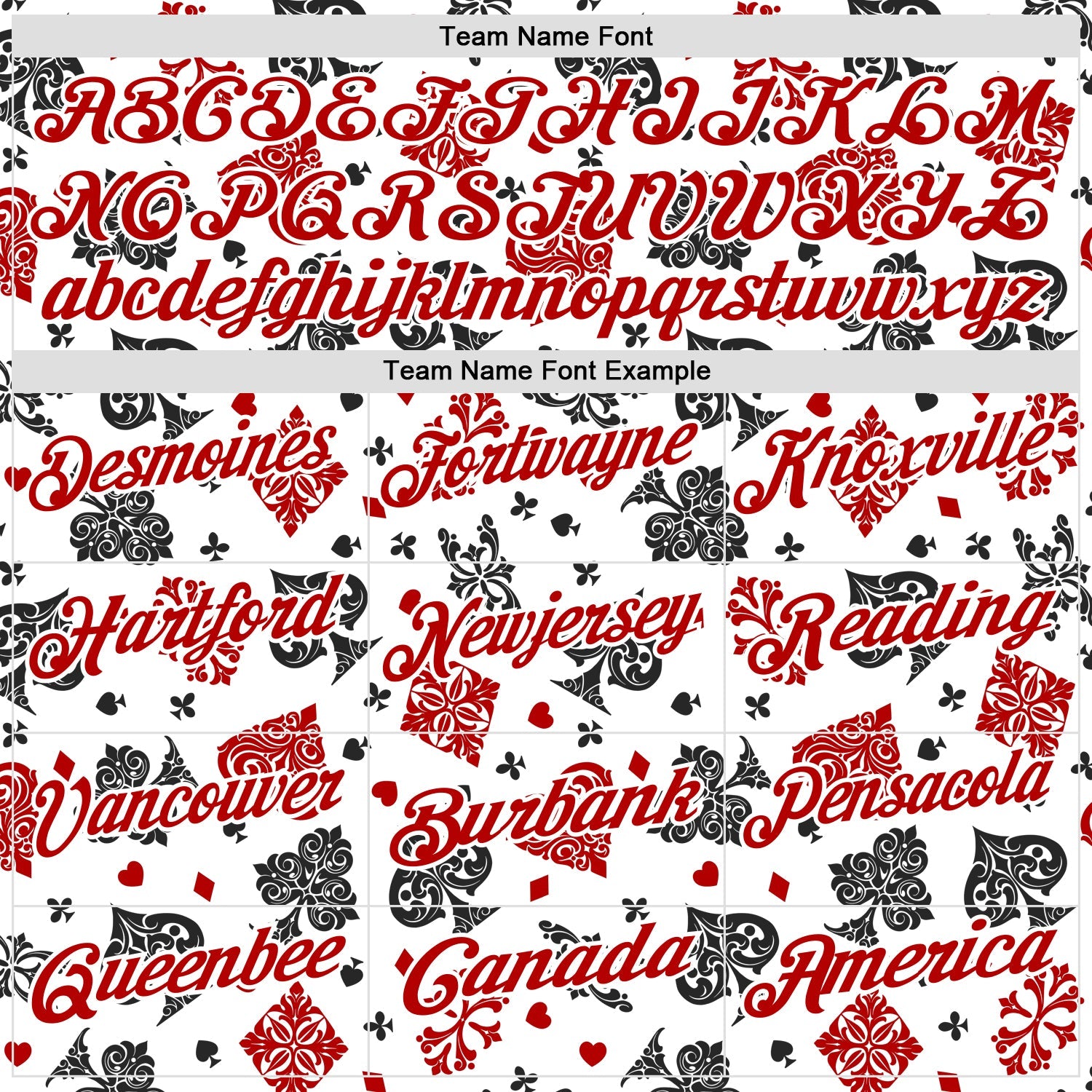 Custom White Red 3D Gambling Poker Performance Polo Shirt