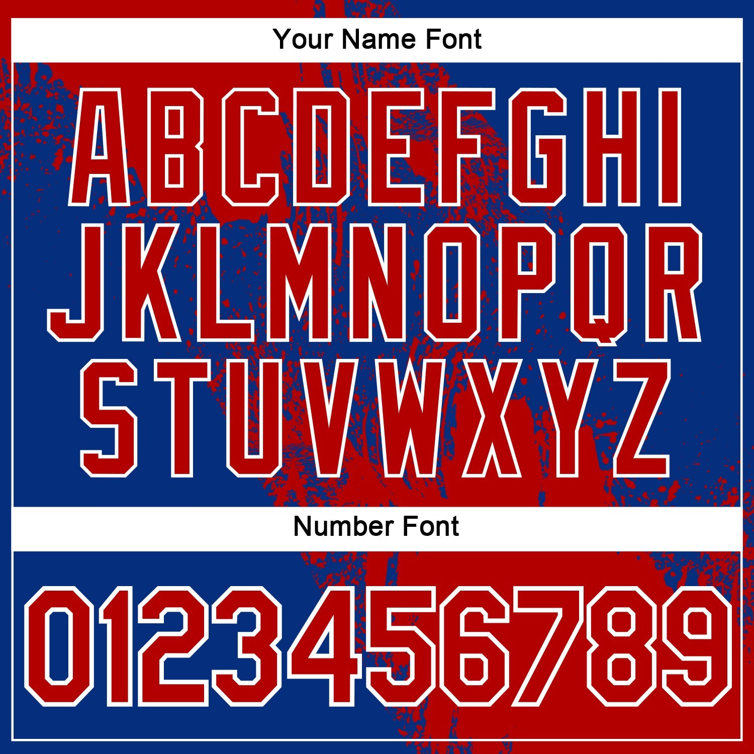 Custom Red Royal-White 3D Pattern Design Abstract Brush Stroke Performance Polo Shirt