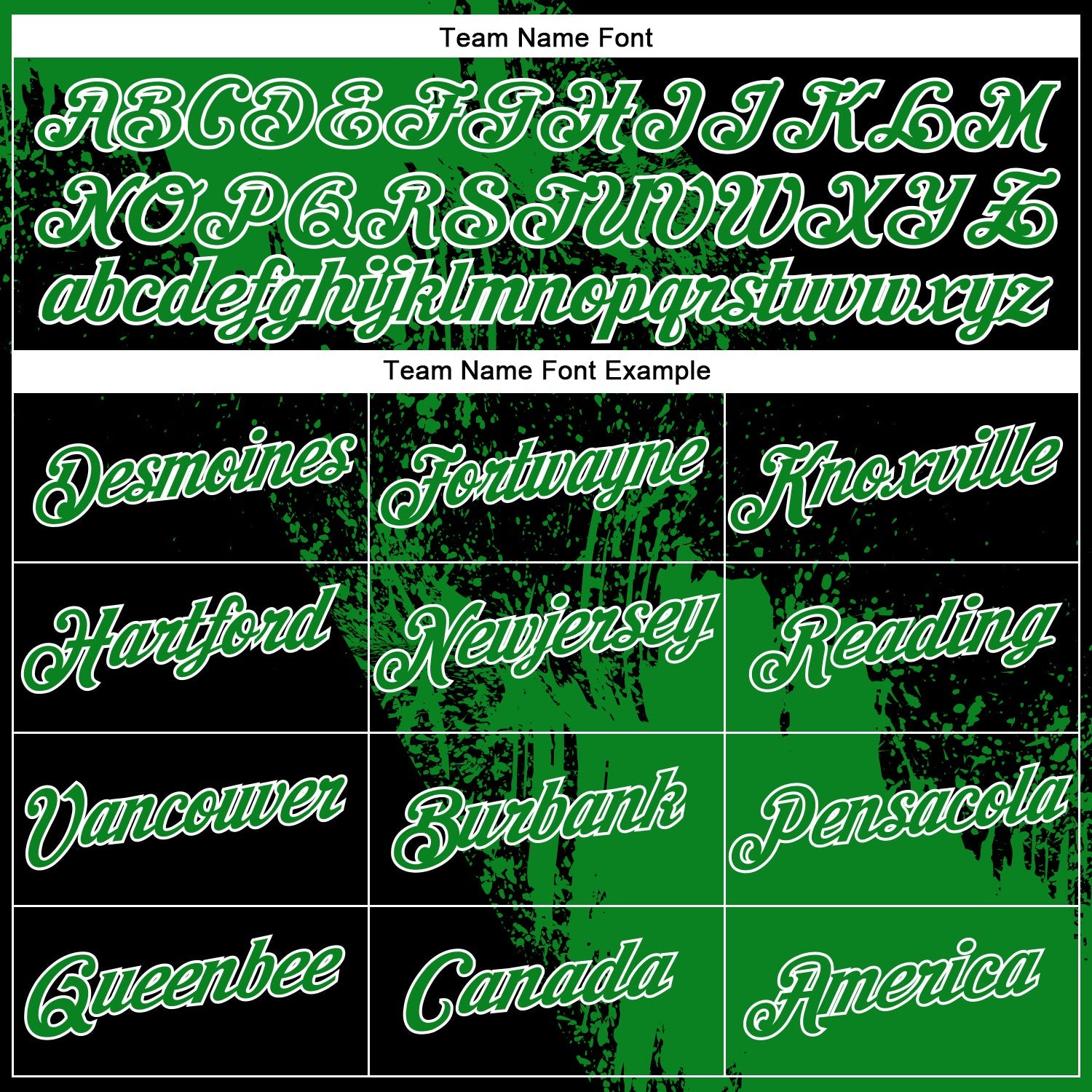 Custom Grass Green Black-White 3D Pattern Design Abstract Brush Stroke Performance Polo Shirt