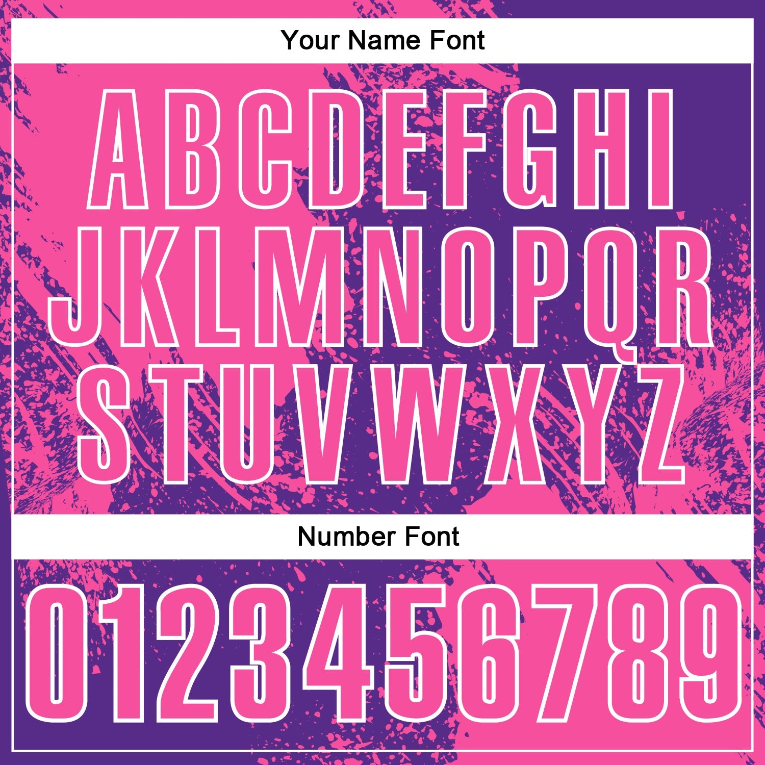 Custom Pink Purple-White 3D Pattern Design Abstract Brush Stroke Performance Polo Shirt