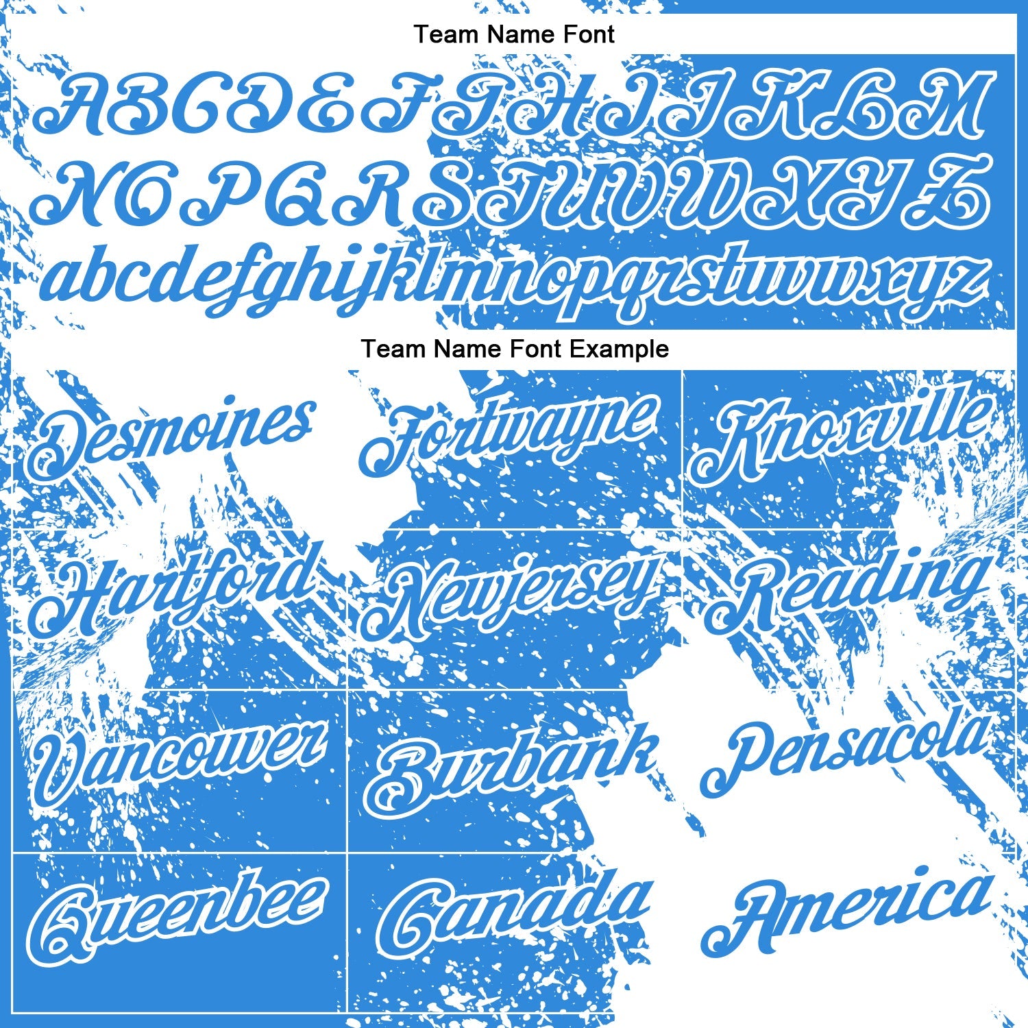 Custom White Powder Blue 3D Pattern Design Abstract Brush Stroke Performance Polo Shirt