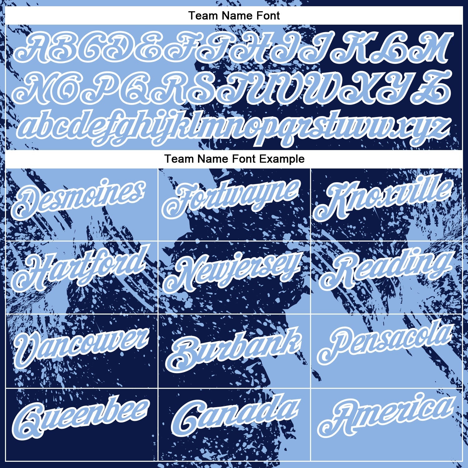 Custom Light Blue Navy-White 3D Pattern Design Abstract Brush Stroke Performance Polo Shirt