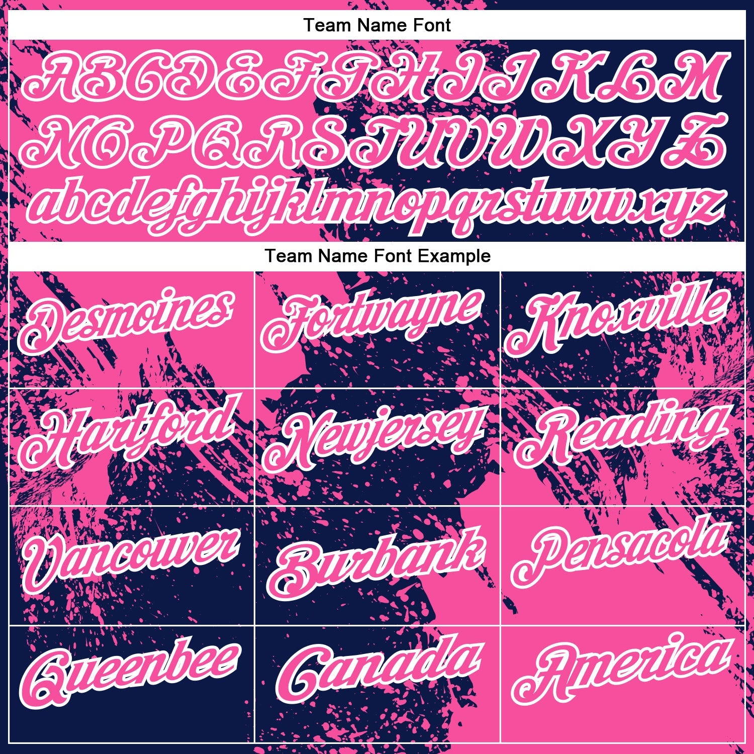 Custom Pink Navy-White 3D Pattern Design Abstract Brush Stroke Performance Polo Shirt