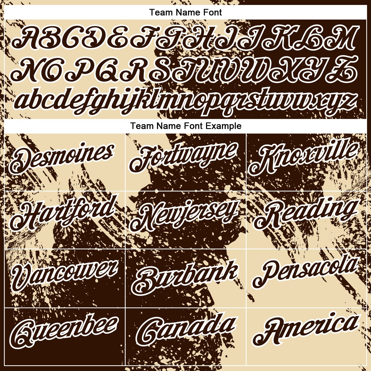 Custom Cream Brown-White 3D Pattern Design Abstract Brush Stroke Performance Polo Shirt