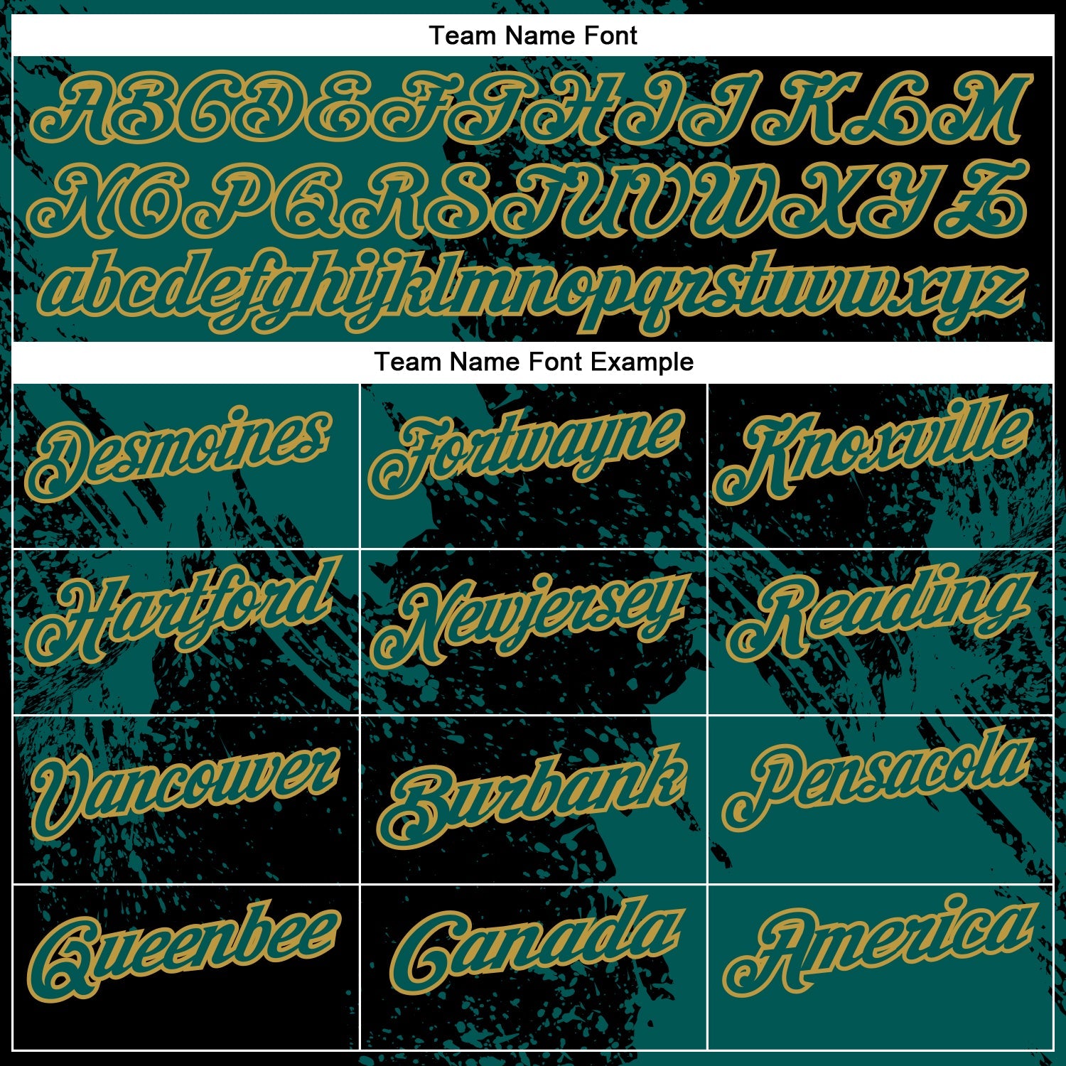 Custom Midnight Green Black-Old Gold 3D Pattern Design Abstract Brush Stroke Performance Polo Shirt