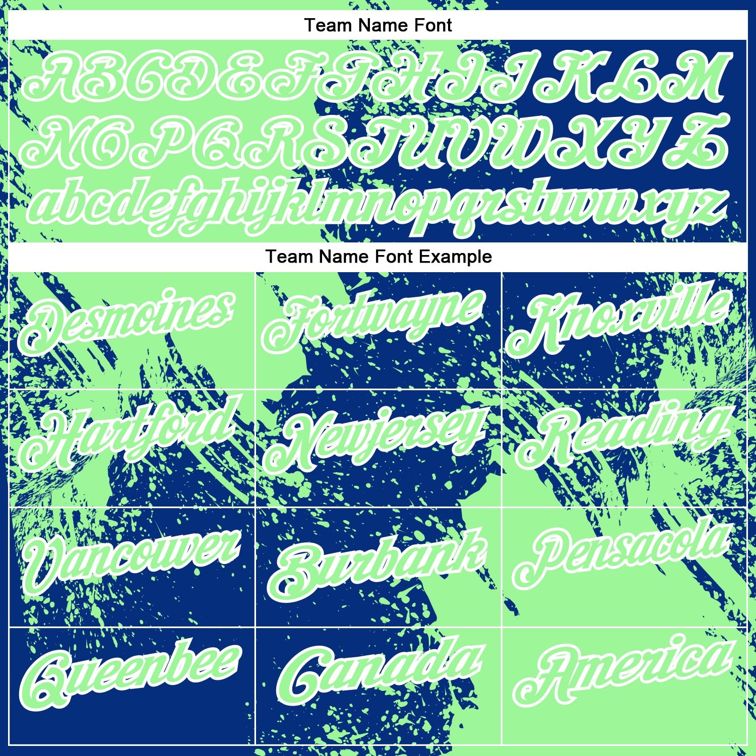 Custom Pea Green Royal-White 3D Pattern Design Abstract Brush Stroke Performance Polo Shirt