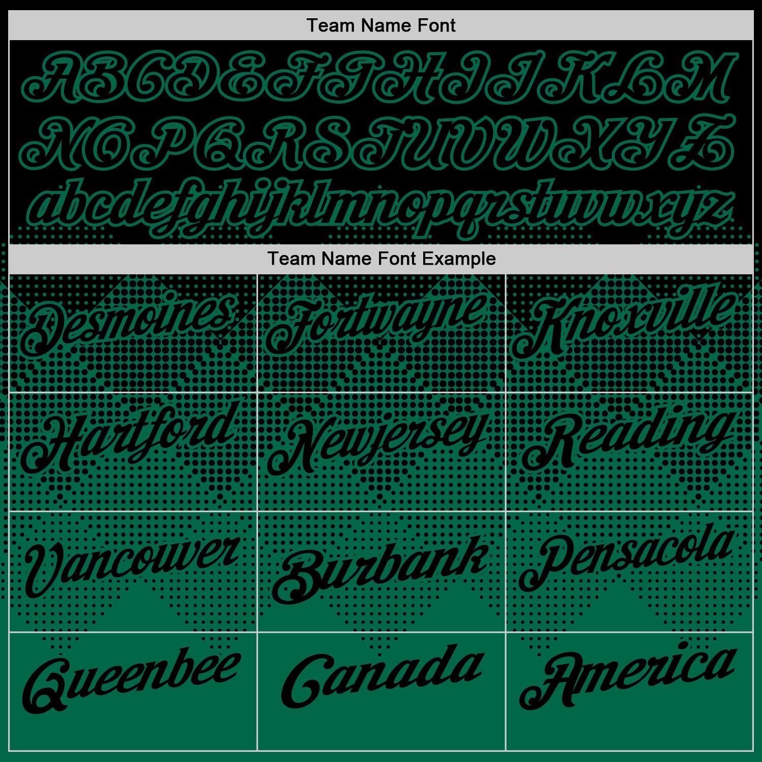 Custom Black Kelly Green 3D Gradient Square Shape Performance Polo Shirt