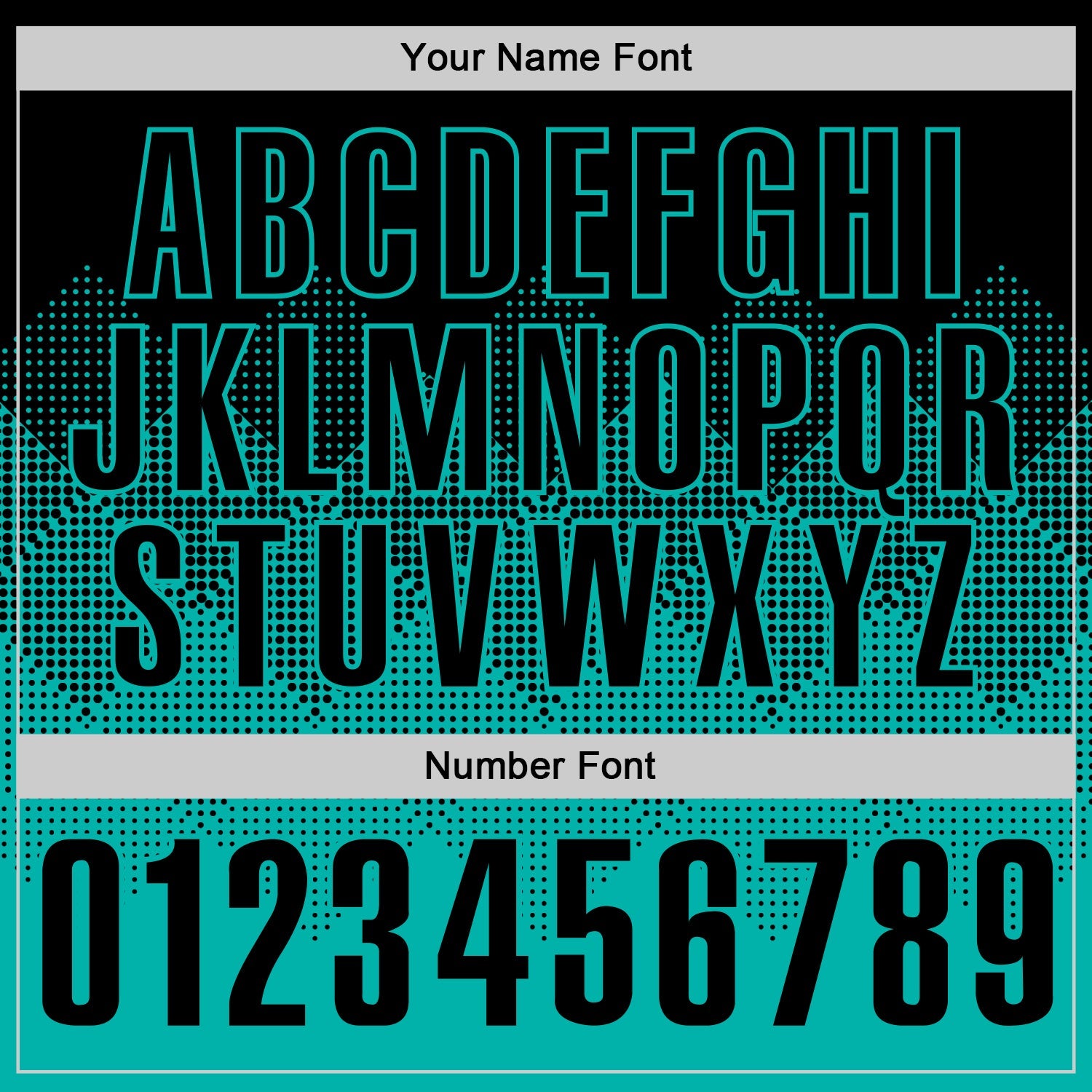 Custom Black Aqua 3D Gradient Square Shape Performance Polo Shirt